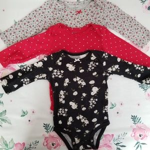 Baby girl floral onesies